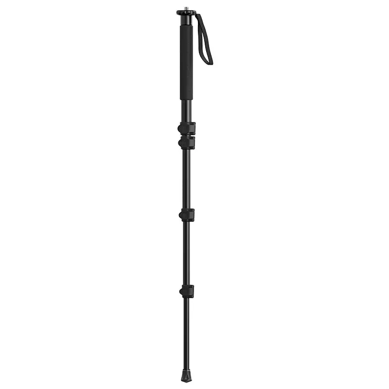 Ulanzi TB12 5-Section Aluminum Telescopic Camera Monopod with 43cm to 155cm Retractable Length, 1/4" and 3/8" Mounting Screws, 5kg Max. Load Capacity for Smartphones, DSLR, SLR, Mirrorless Cameras | T049GBB1