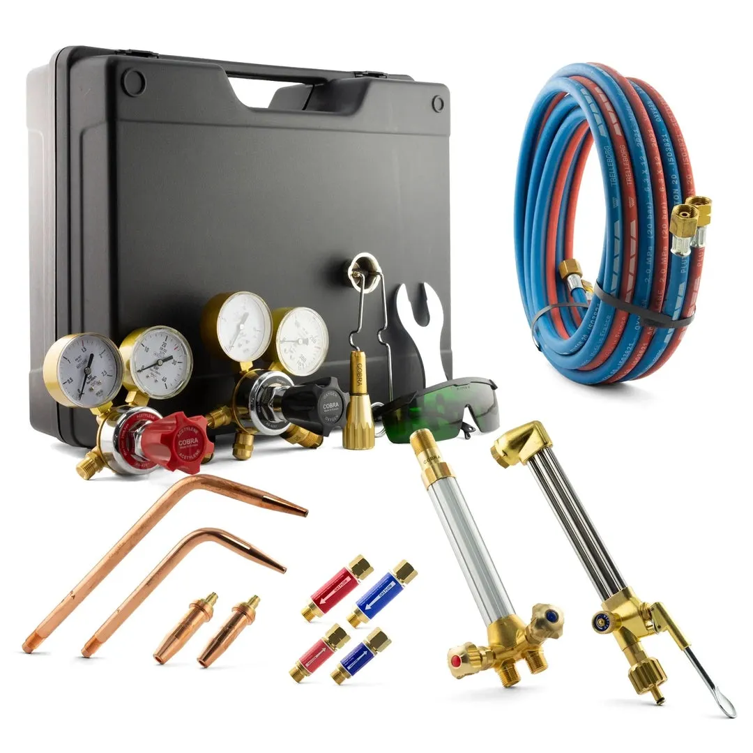 Universal cutting   brazing kit complete