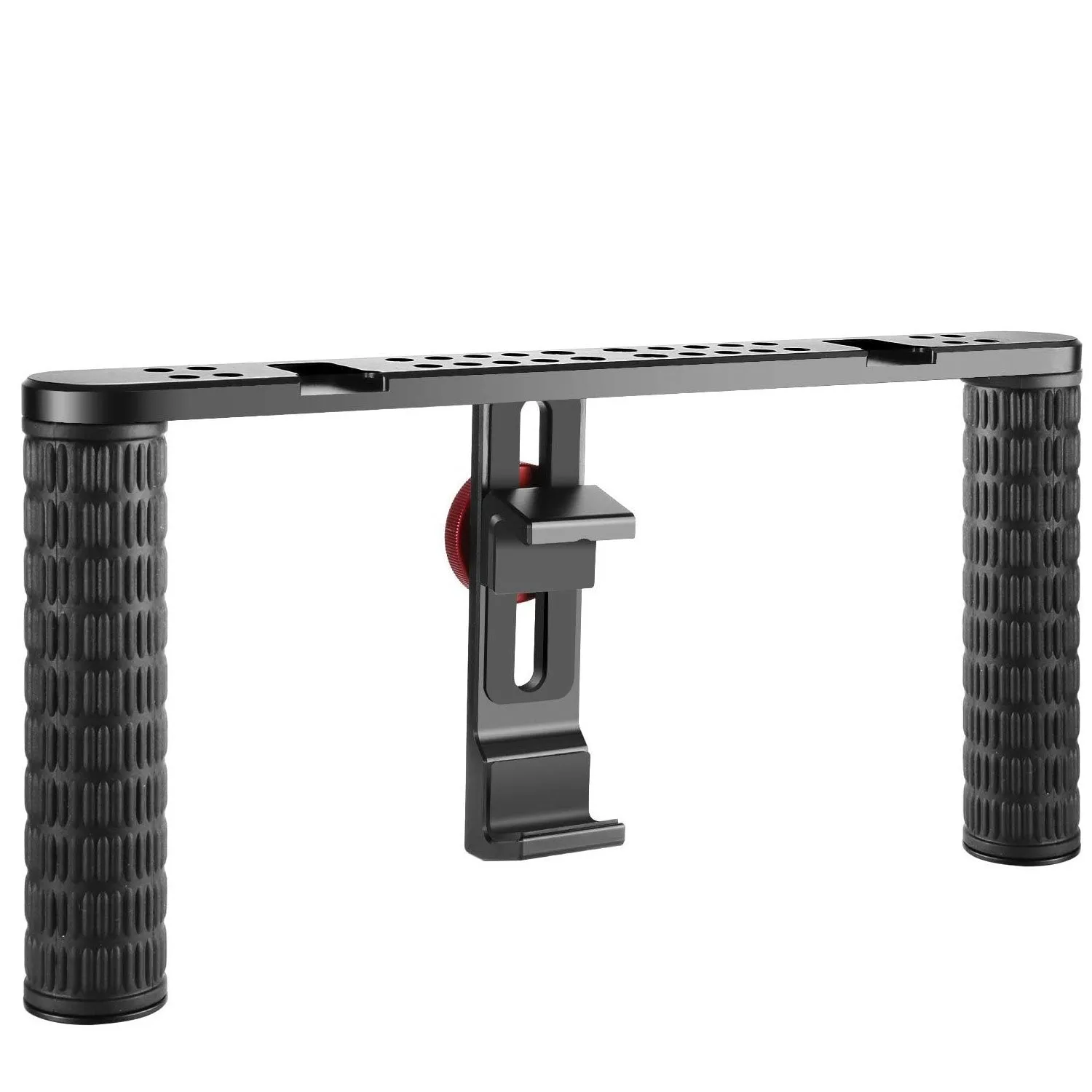 Universal Smartphone Metal Cage Photo Video Rig with Cold Shoe Mounts