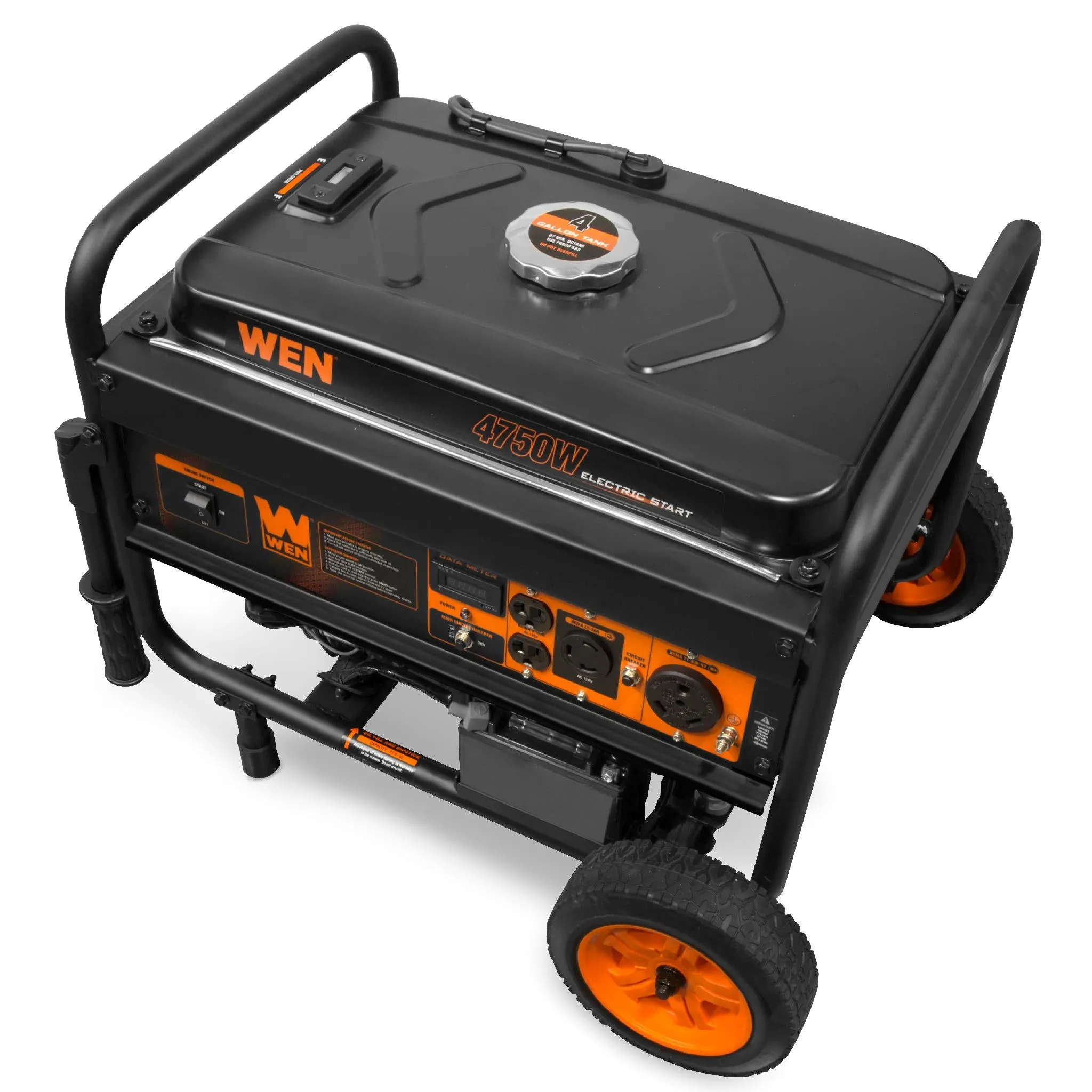 WEN 56475 4750W Electric Start Generator
